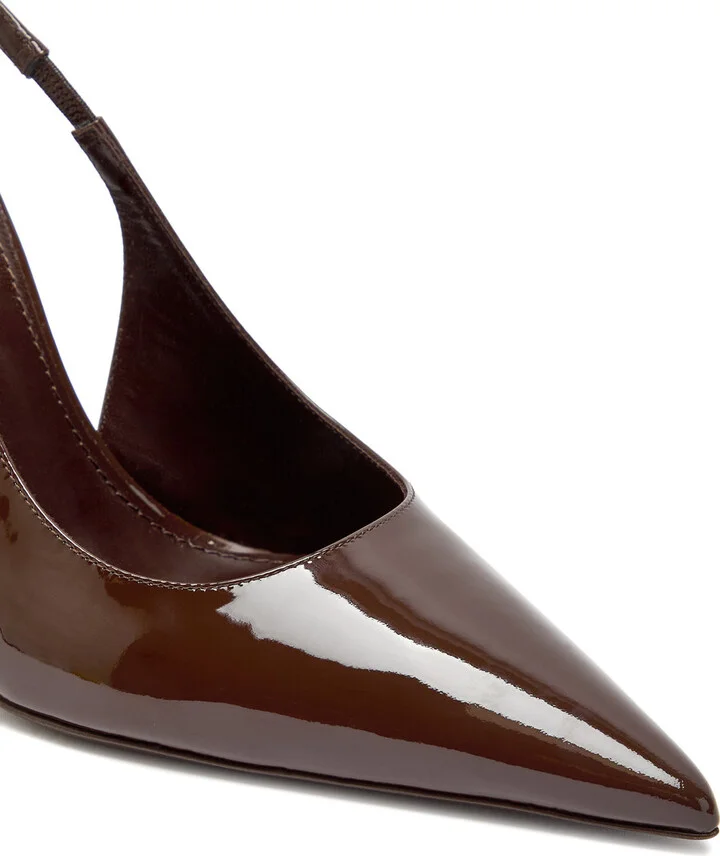 Paris Texas Lidia 110 Patent Leather Slingback Pumps - Image 4