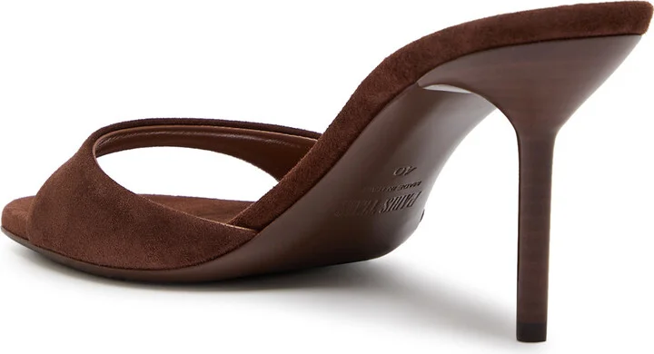 Paris Texas Lidia 70 Suede Mules - Image 2