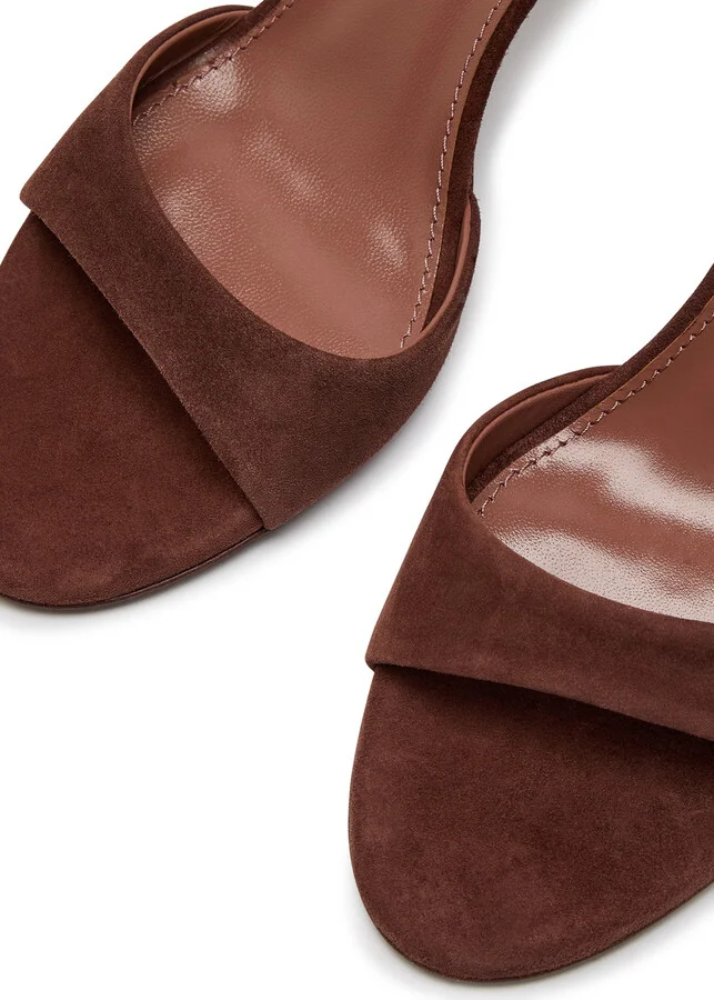 Paris Texas Lidia 70 Suede Mules - Image 3