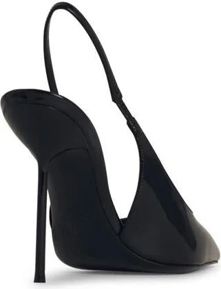 Paris Texas 'Lidia' Black Leather Back Sling - Image 3