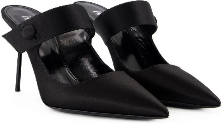Paris Texas Lidia Couture Sabot 90 Pumps - Image 2