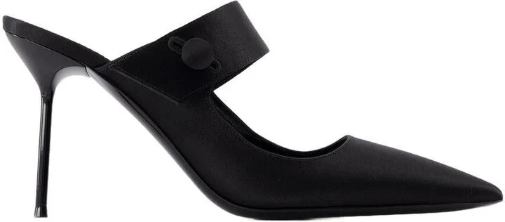 Paris Texas Lidia Couture Sabot 90 Pumps