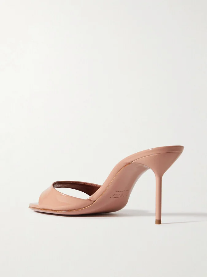 Paris Texas - Lidia Patent-leather Mules - Pink - Image 3