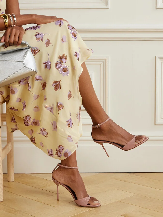 Paris Texas - Lidia Patent-leather Sandals - Pink - Image 2