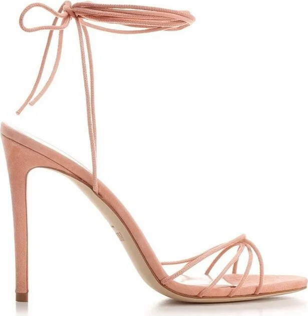Paris Texas Logo Detailed Lace-Up Sandals