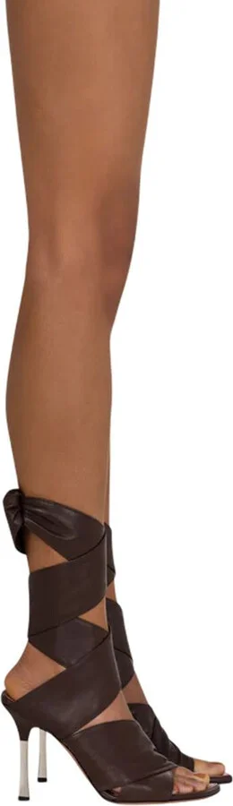 Paris Texas Lorena Lace Up Sandal 100 - Image 6