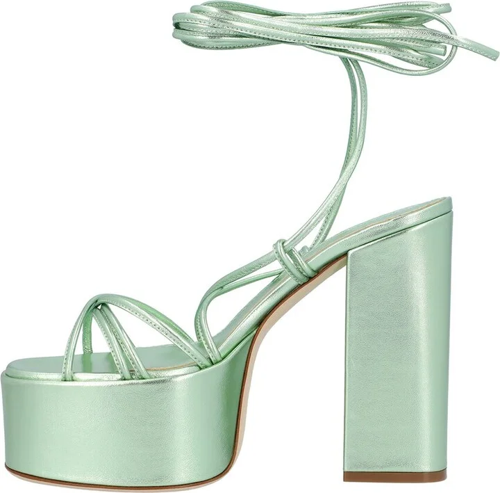 Paris Texas Malena Leather Sandal - Image 2