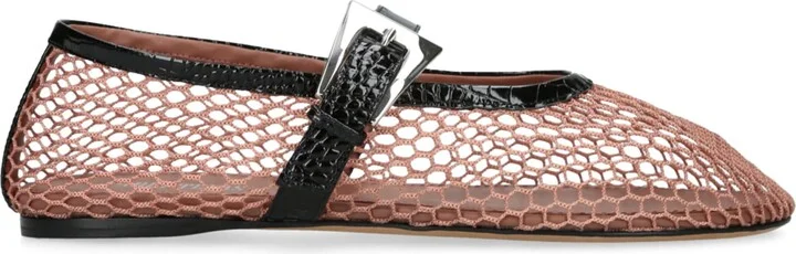 Paris Texas Mesh Sveva Ballet Flats