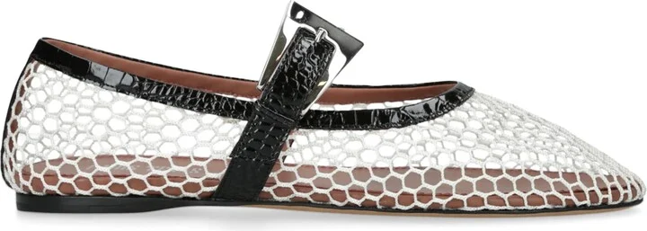 Paris Texas Mesh Sveva Ballet Flats