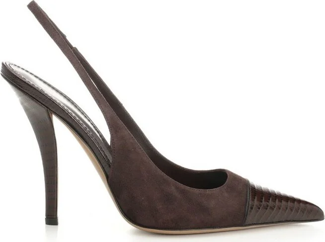 Paris Texas Miranda Slingback High-Heeled Pumps