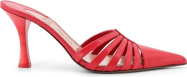 Paris Texas Nadia Cut-Out Mules