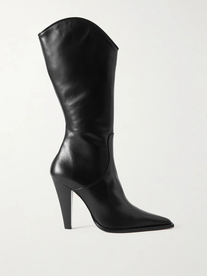 Paris Texas - + Nadia Lee Cohen Leather Boots - Black