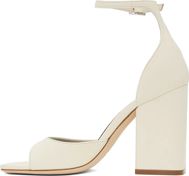 Paris Texas Off-White Holly Fiona Heeled Sandals - Image 3