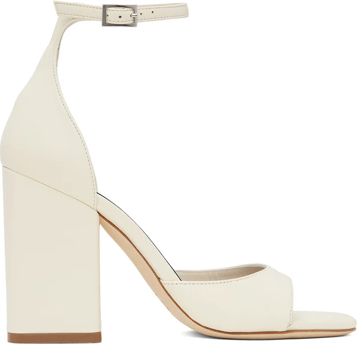 Paris Texas Off-White Holly Fiona Heeled Sandals