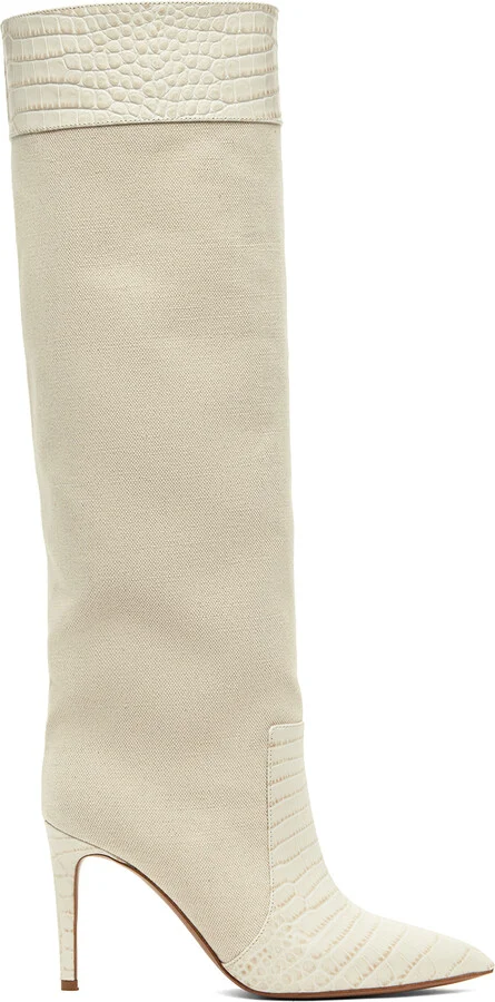 Paris Texas Off-White Stiletto 85 Boots