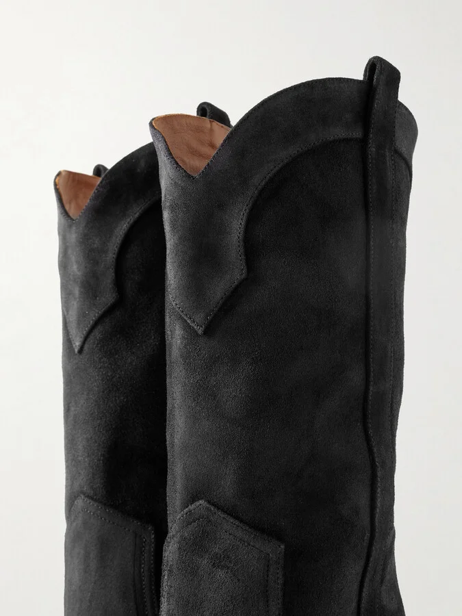 Paris Texas - Paloma Suede Boots - Black - Image 4