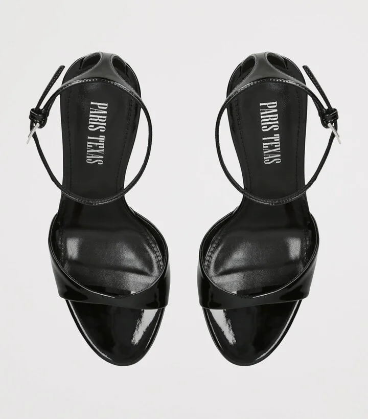Paris Texas Patent Leather Lidia Heeled Sandals 90 - Image 4