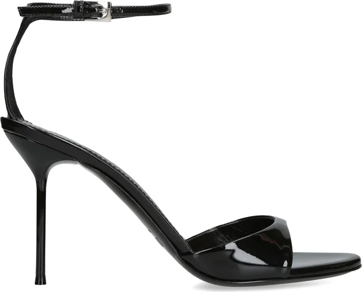 Paris Texas Patent Leather Lidia Heeled Sandals 90