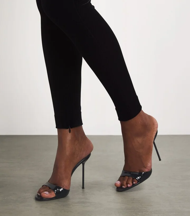 Paris Texas Patent Leather Lidia Mules 105 - Image 2