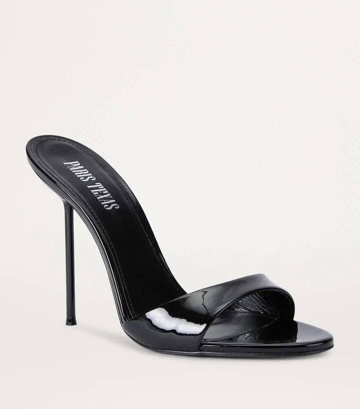 Paris Texas Patent Leather Lidia Mules 105 - Image 4