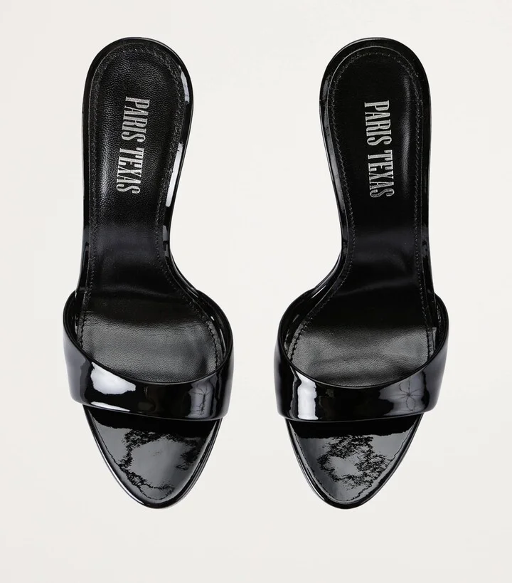 Paris Texas Patent Leather Lidia Mules 105 - Image 5
