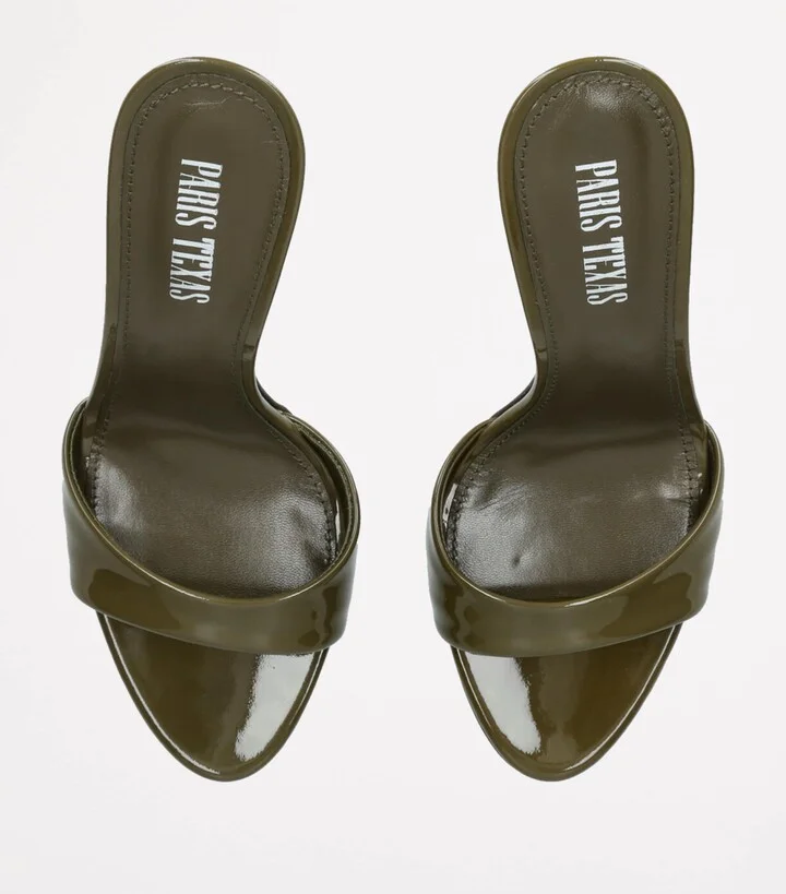 Paris Texas Patent Leather Lidia Mules 105 - Image 4