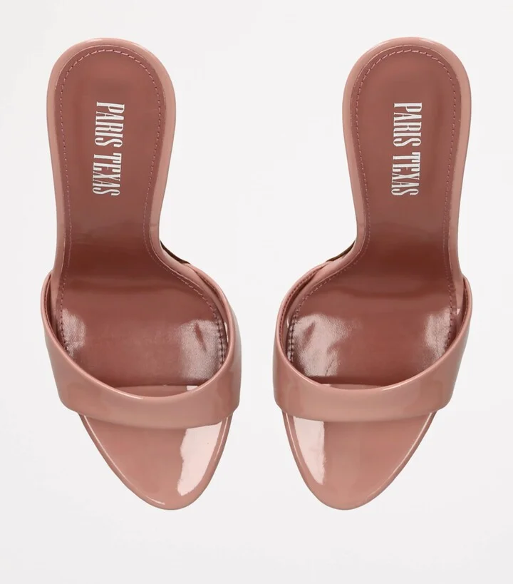 Paris Texas Patent Leather Lidia Mules 105 - Image 4