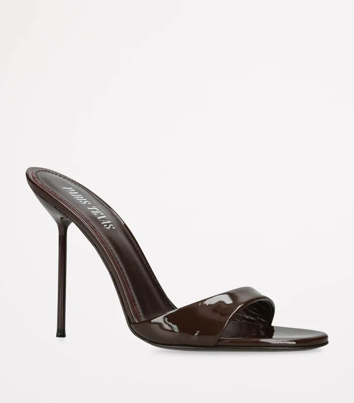 Paris Texas Patent Leather Lidia Mules 105 - Image 3