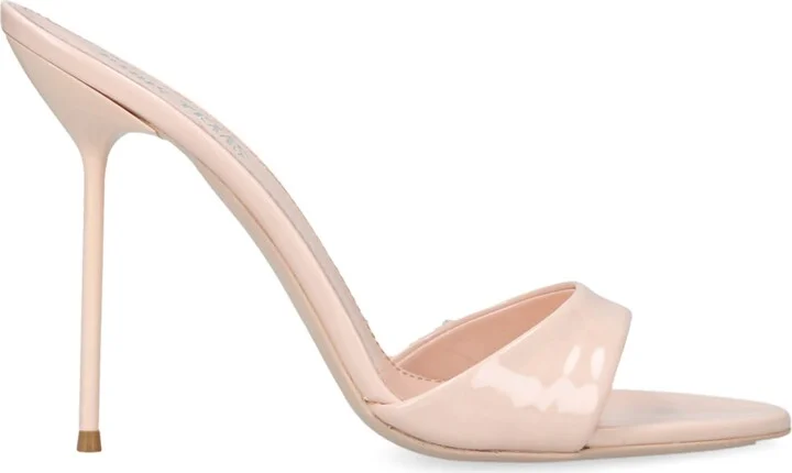 Paris Texas Patent Leather Lidia Mules 105