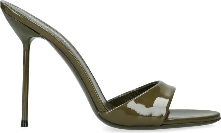Paris Texas Patent Leather Lidia Mules 105