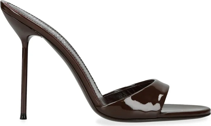 Paris Texas Patent Leather Lidia Mules 105