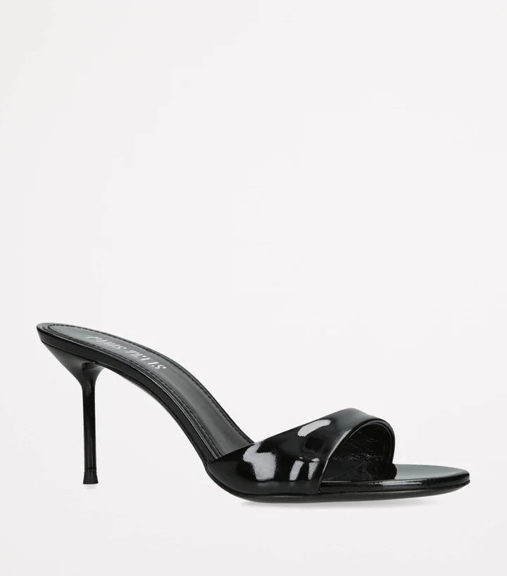 Paris Texas Patent Leather Lidia Mules 70 - Image 3