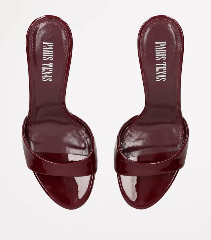 Paris Texas Patent Leather Lidia Mules 70 - Image 4