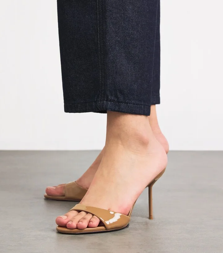 Paris Texas Patent Leather Lidia Mules 70 - Image 2