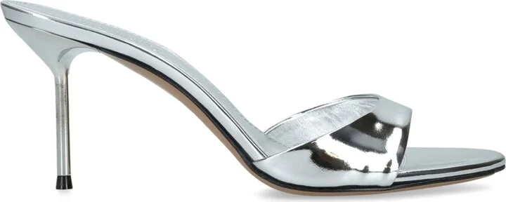 Paris Texas Patent Leather Lidia Mules 70