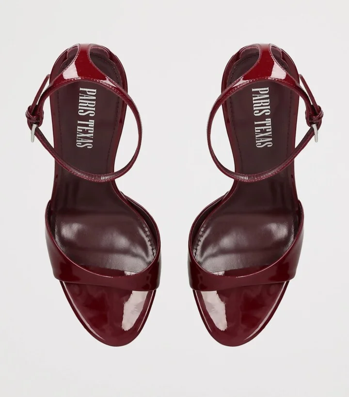 Paris Texas Patent Leather Lidia Sandals 90 - Image 4