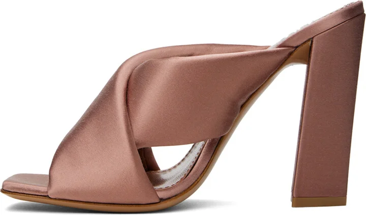 Paris Texas Pink Dafne Heeled Sandals - Image 3