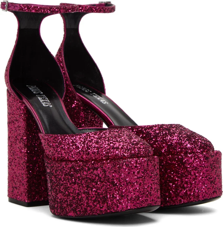 Paris Texas Pink Dalilah Heels - Image 4
