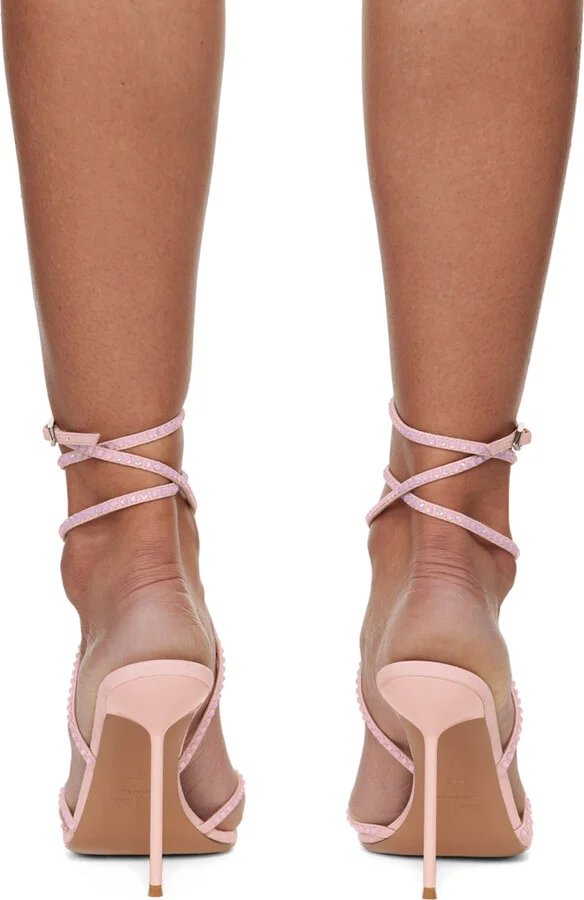 Paris Texas Pink Holly Liz Heeled Sandals - Image 2