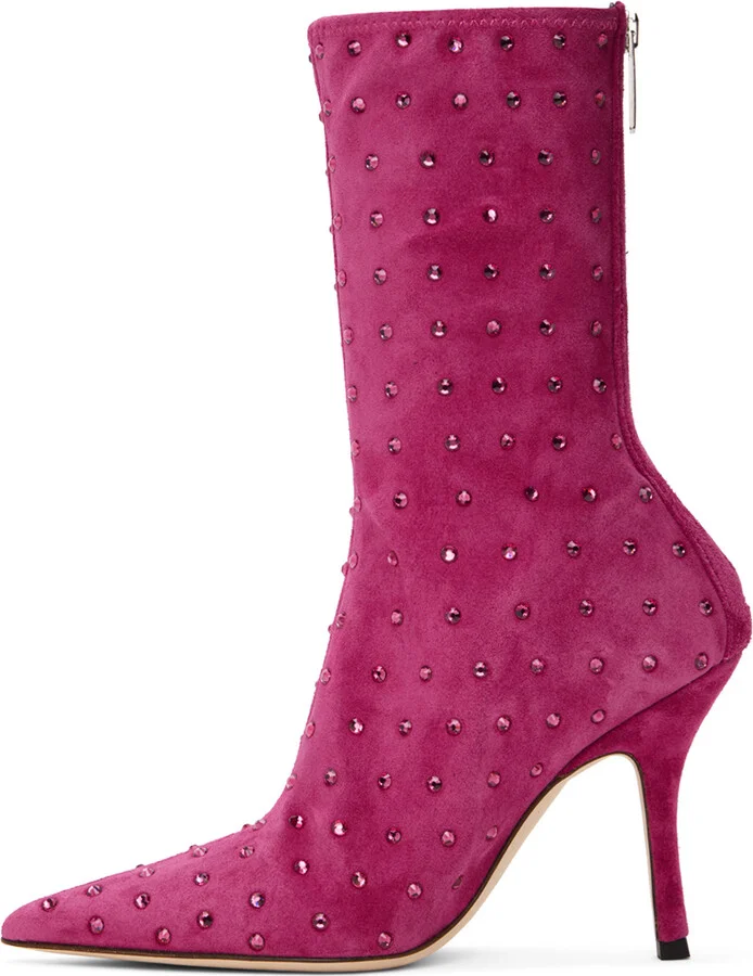 Paris Texas Pink Holly Mama Boots - Image 3