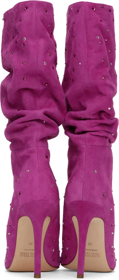 Paris Texas Pink Holly Slouchy Boots - Image 2
