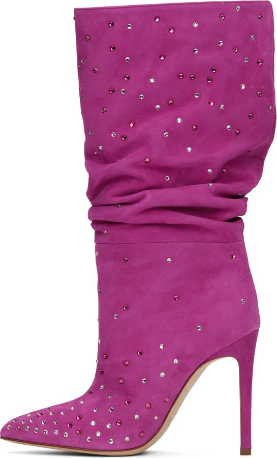 Paris Texas Pink Holly Slouchy Boots - Image 3