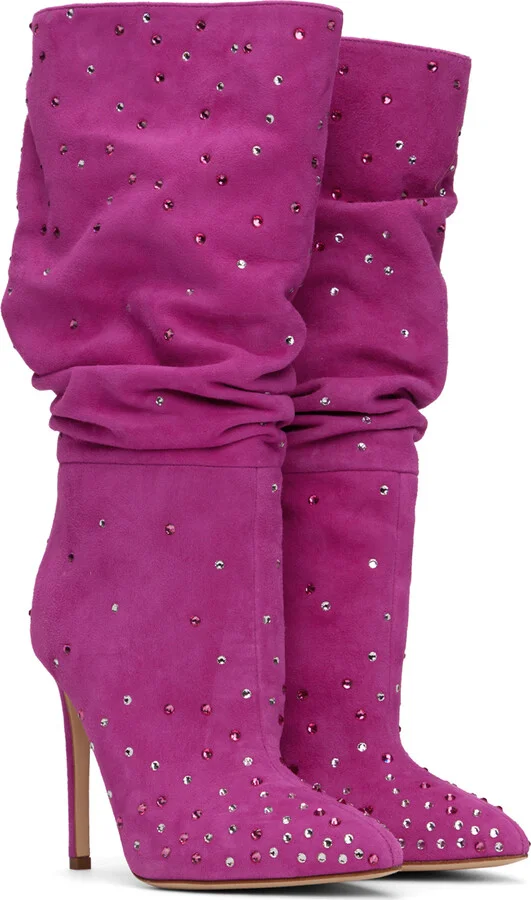 Paris Texas Pink Holly Slouchy Boots - Image 4