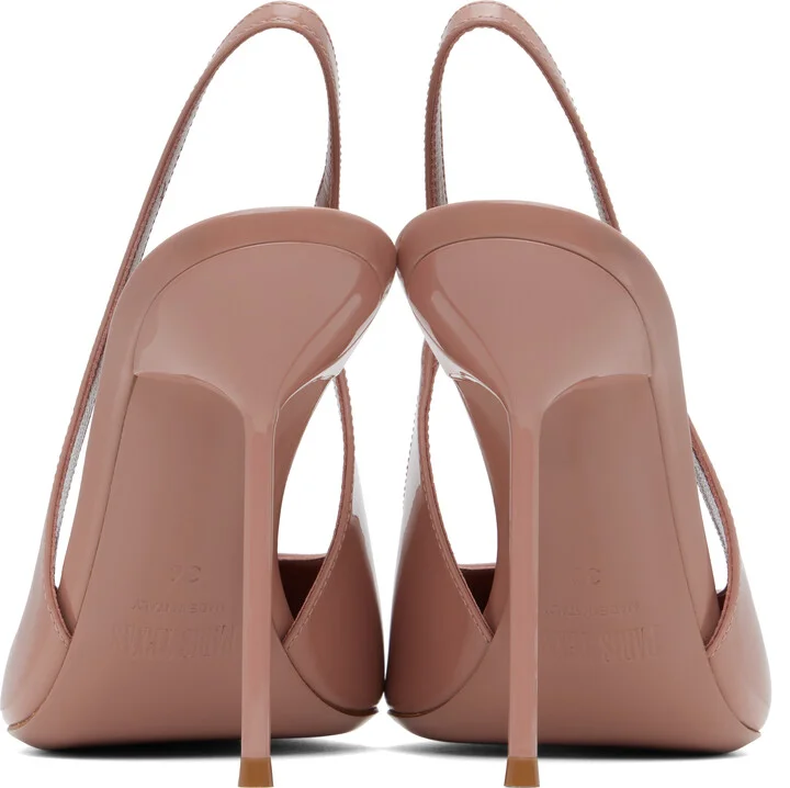Paris Texas Pink Lidia Slingback Heels - Image 2