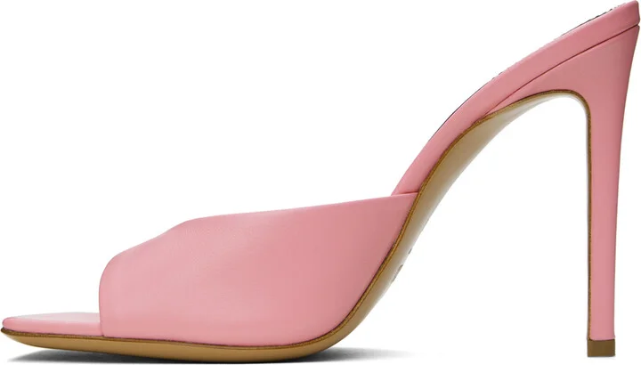 Paris Texas Pink Stiletto Heeled Sandals - Image 3