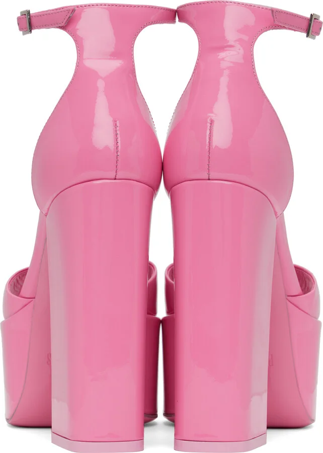 Paris Texas Pink Tatiana Heeled Sandals - Image 2