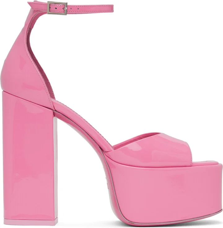 Paris Texas Pink Tatiana Heeled Sandals