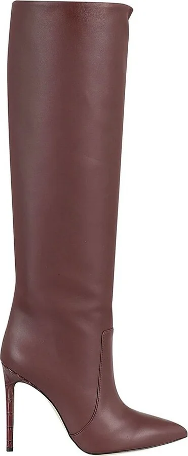 Paris Texas Pointed-Toe Knee-High Stiletto Boots