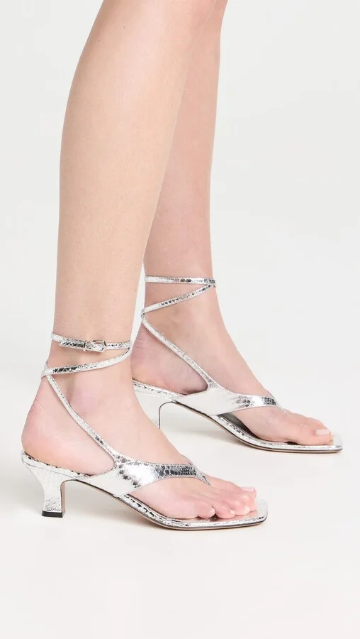 Paris Texas Portofino Lace Up Sandals - Image 4