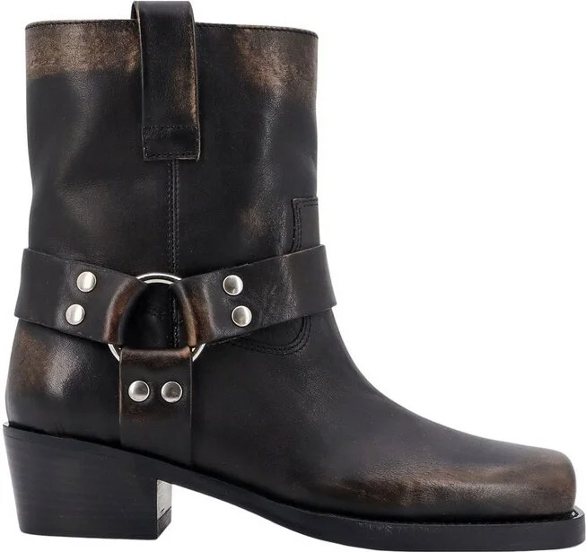 Paris Texas Roxy Square Toe Ankle Boots
